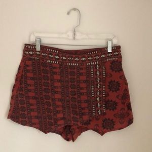 Free People Skort- Size 8 THE CUTEST!